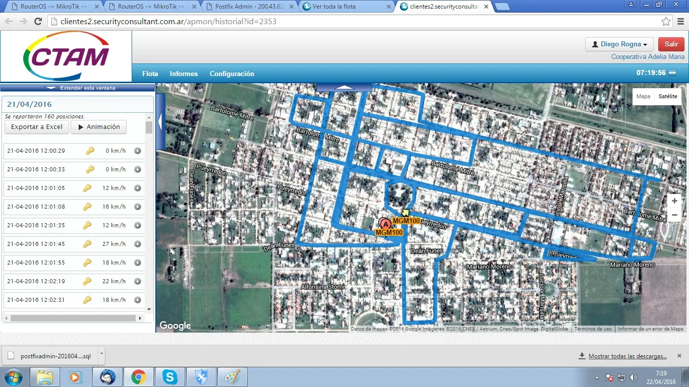 Rastreo GPS